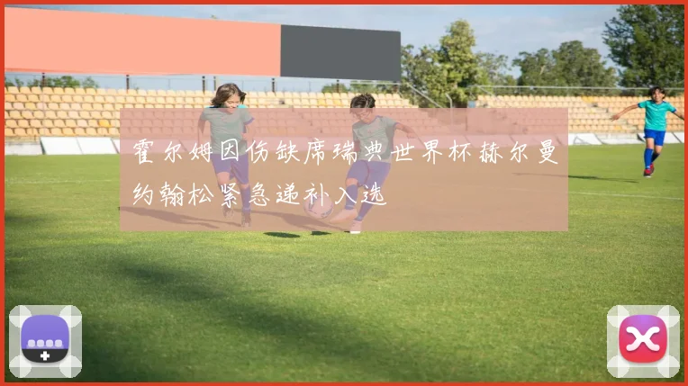霍尔姆因伤缺席瑞典世界杯赫尔曼约翰松紧急递补入选